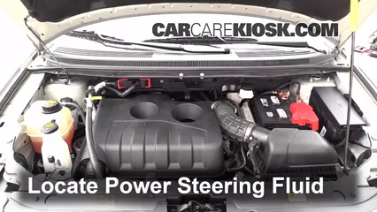 Follow These Steps to Add Power Steering Fluid to a Ford Edge (2011